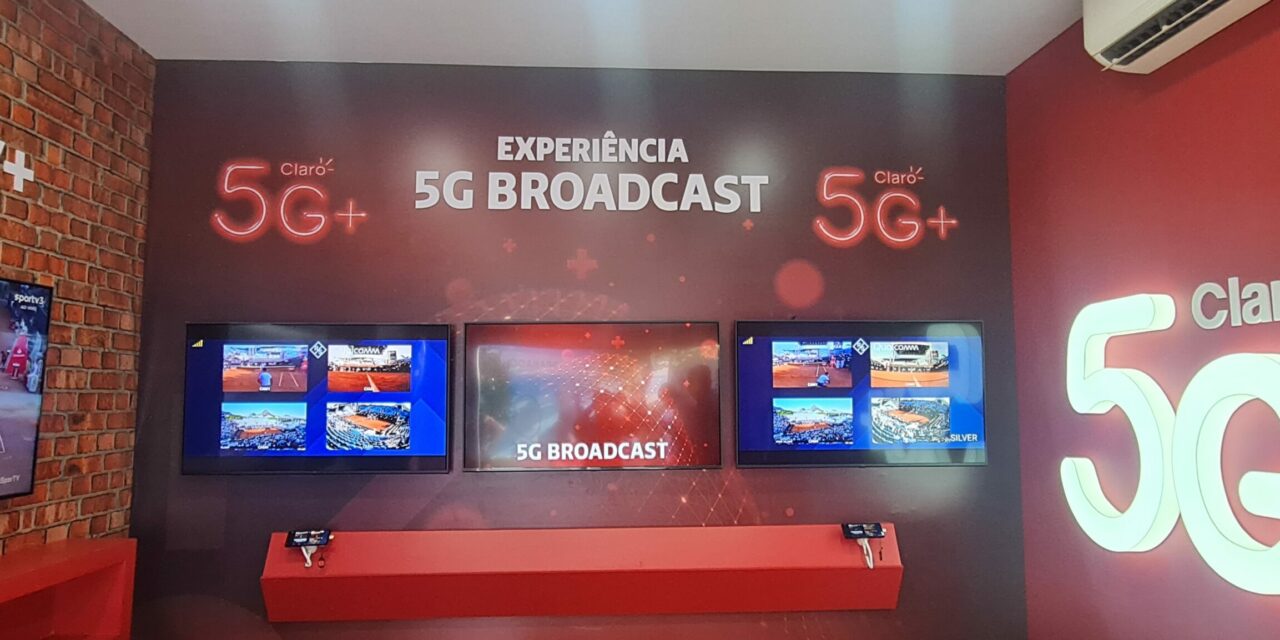 Claro, Rohde and Schwarz and Qualcomm team-up to demo a live Multi-Angle 5G Broadcast streaming to smartphones at Open Rio 2023